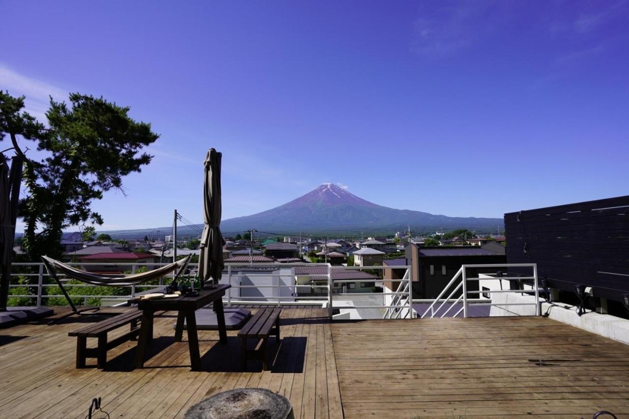 בית הארחה פוג'יקאוואגוצ'יקו 	Mount Fuji Panorama Glamping מראה חיצוני תמונה