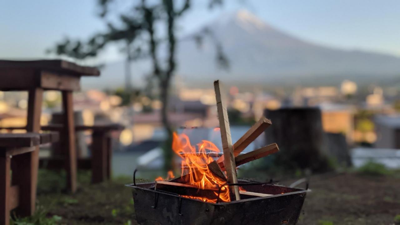 בית הארחה פוג'יקאוואגוצ'יקו 	Mount Fuji Panorama Glamping מראה חיצוני תמונה