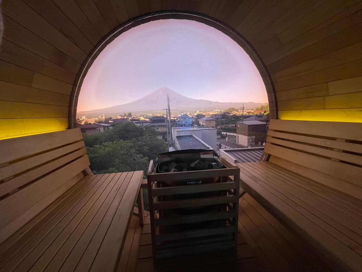 בית הארחה פוג'יקאוואגוצ'יקו 	Mount Fuji Panorama Glamping מראה חיצוני תמונה