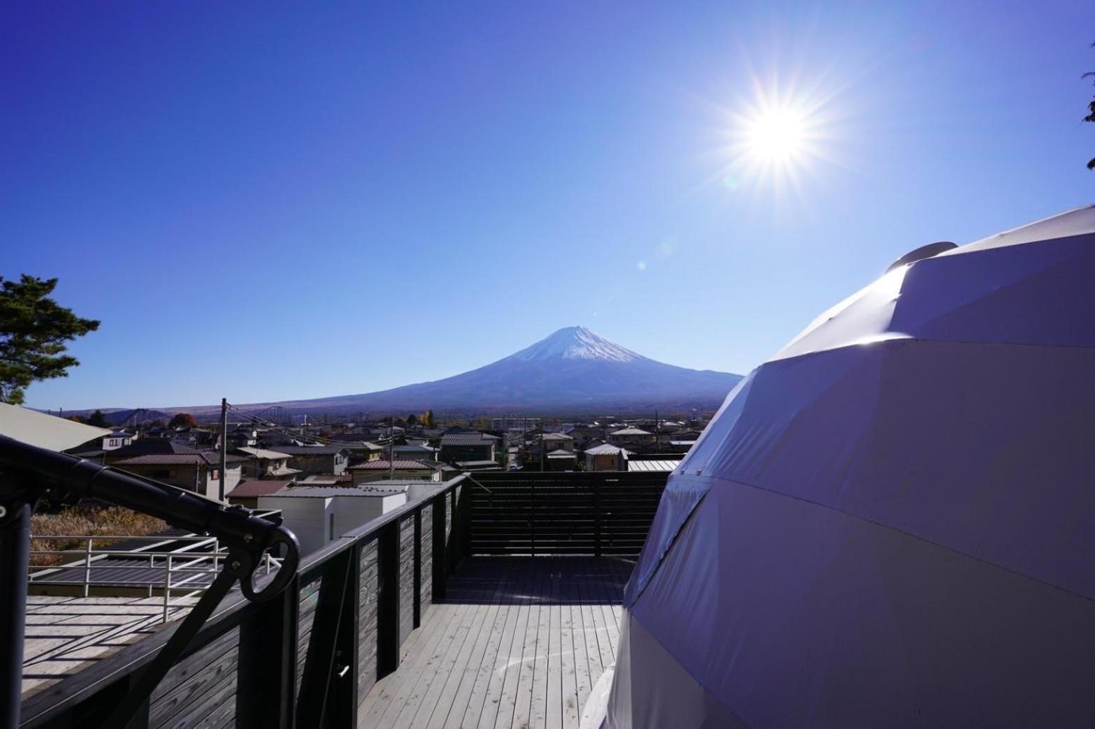 בית הארחה פוג'יקאוואגוצ'יקו 	Mount Fuji Panorama Glamping מראה חיצוני תמונה